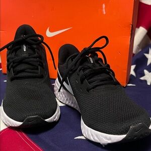 Nike Black and White Athletic Sneakers